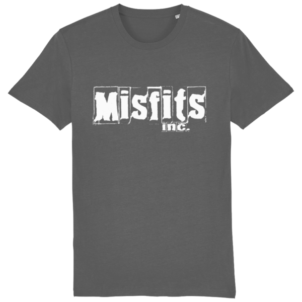 Misfits T-shits White Logo Graphic Mens Womens Grunge Aesthetic Clothing UK Alternative Punk Fashion Wicked Attitude