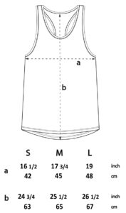 womens razerback vest size guide